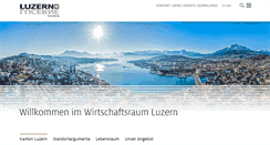Desktop Screenshot of luzern-business.ch