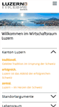 Mobile Screenshot of luzern-business.ch